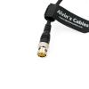 Alvin's Cables Blackmagic BNC Male RG179 Flexible Coaxial Cable for BMCC Video Camera Straight to Right Angle view 4