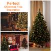 BOLWEO Christmas Tree Lights, 400LED 16 Lines Christmas Lights for Tree 8 Modes for 6ft-7ft Christmas Tree, UL Certified Indoor Outdoor Christmas Decorations 16 * 6.6ft Drops Warm White view 2