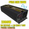 FONOBO 2000W/2600W Pure Sine Wave Inverter for Rv Truck Inverter 12/24V to 110/220V Dc to Ac Power Converter with Ac Outlets,2600W/12V-110V view 2