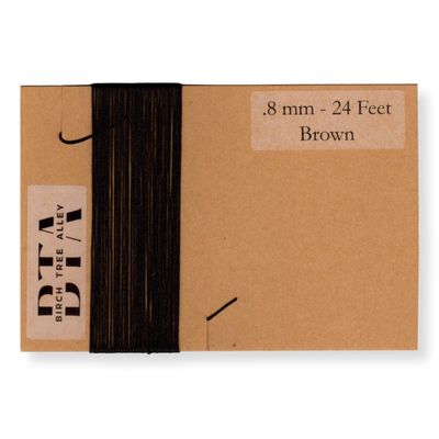 Radio Dial Cord Replacement Dial Selector String .8mm 24 Feet Brown