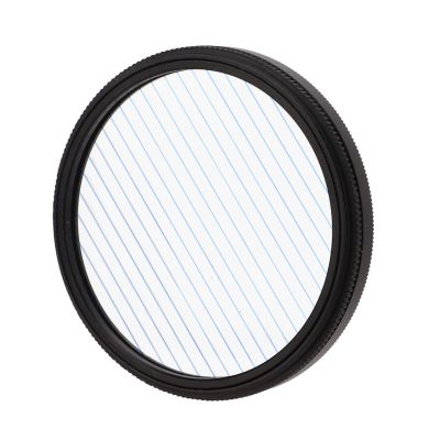 Blue Streak Special Effects Filter, Waterproof Scratch Resistance High Definition Blue Streak Filter Compact for Night Filming (52mm)