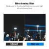 Blue Streak Special Effects Filter, Waterproof Scratch Resistance High Definition Blue Streak Filter Compact for Night Filming (52mm) view 3