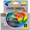 Disposable Camera 35mm Film Single Use 400 ASA/ISO 27 Exposures with Flash 2-Pack Bundle and a Crystal Fiber Cloth view 2
