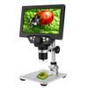 Lab Microscope Slides 7 Inch LCD Digital USB Microscope 12MP 1-1200X Magnification Handheld Camera Video Recorder Microscope Parts (Color : Built Battery Model) view 1