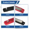 WFLNHB 12 Point Busbar Bus Bar Power Distribution 180A 12V DC Red and Black Pair view 4