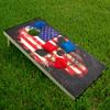 Cornhole Wraps for Boards Vinyl Decals (Set of 2) Patriotic Skull American Flag Art Corn Hole Bean Bag Toss Stickers Cornhole Skins Cornhole Wraps for Boards (Boards Not Included) (Flag Skull) view 3