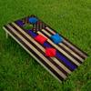 Cornhole Wraps for Boards Vinyl Decals (Set of 2) Police Support Flag Lake Life Design Durable Corn Hole Bean Bag Toss Wraps, Stickers & Skins Outdoor Game Board Covers (Boards Not Included) view 4
