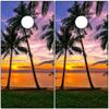 Lone Star Art Cornhole Wraps for Boards Set of 2 Palm Beach Sunset Vinyl Decals, Bean Bag Toss Cornhole Skins and Stickers, Outdoor Game Board Wraps (Boards Not Included), 25+ Design Options view 3