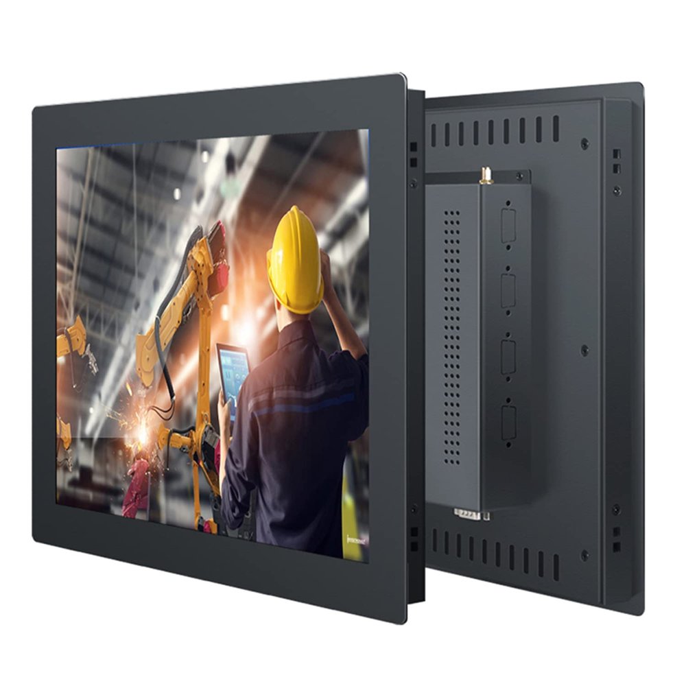 12.1 Inch Resistive Touch Screen Industrial Computer with WiFi Module Windows10 (4GB RAM+256GB SSD, Core i3-6100U)