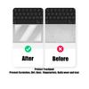 Se7enline Compatible with MacBook Air 13.6 Inch Touchpad Protector Trackpad Cover Unti-Scratch Smooth Surface Unti-Water for 2024 2023 2022 M2/M3 Model A2681/A3113, Transparent, (2-Pack) view 3