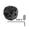BGNing Multi-Hole Adapter Screws, Transfer Screw, 1/4, 3/8 Anti-Reverse Mounting Screw for Tripod, Hand Selfie Stick, Microphone, Camera cage (Single-Layer Anti-Reverse) view 1