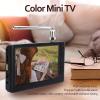 Portable ATSC HD TFT LED Digital TV - 5" Mini TV with Remote Control, 1080P, Rechargeable Battery, USB & TF Card Support, for Car, Camping & Kitchen view 2
