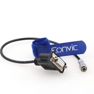 Eonvic Timecode Cable for Z CAM E2 Flagship S6 F6 Weipu 4 Pin Female to DB9 Cable
