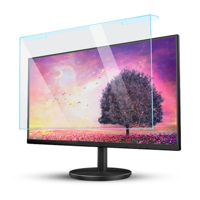 JC JCSKY 18-27 Inch Blue Light Screen Protector, Hanging Type Removable Screen Protector Panel Help Protect Eyes / 23/24in 540x340mm