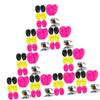 KALLORY 18pcs Hair Dyeing Earmuffs Reusable Ear Protectors for Salon and Home Use and Lightweight Ear Covers for Hair Coloring and view 2