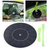 Multifunction Round Monocrystalline Silicone Solar Powered Car deplete Fan, Small USB Car Fan, Uses Cleanse Energy to Reduce Environmental Pollution, Small USB Car Fan, Multifunction Round Monocryst view 2