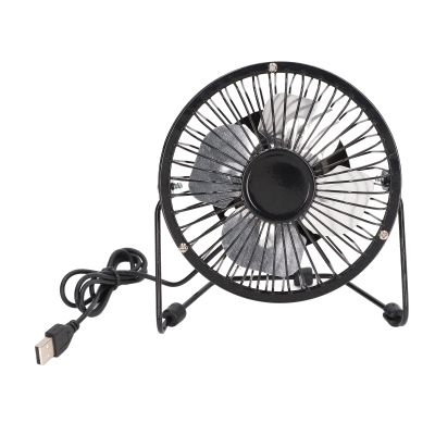 USB Small Table Fan 360 Rotation Super Sound Off Mini Fan Portable 1 Key Switch USB Desk Fan Non Slip for Better Cooling , Desk Fan , Home Office Car Indoor Outdoor , Desk Fan , USB Small Table Fa