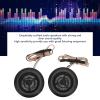 GOWENIC Car Tweeters, TS T120 800W Car Tweeter, Pasteable Dome Tweeter, High Sensitivity Audio Stereo Loudspeaker, for All Car Audio System (Pair) view 2