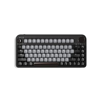 Azio IZO Wireless BT5/USB PC & Mac Mechanical Keyboard, Pre-Lubed Red Switches, Black Willow (IK404)