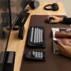 Azio IZO Wireless BT5/USB PC & Mac Mechanical Keyboard, Pre-Lubed Red Switches, Black Willow (IK404) view 2