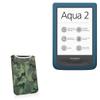 BoxWave Case Compatible with Pocketbook Aqua 2 - Camouflage SlipSuit, Slim Design Camo Neoprene Slip On Pouch view 1