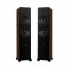 Fluance Ai81 Powered Floorstanding Tower Speakers and DB10 10" Low Frequency Ported Front Firing Powered Subwoofer with 15 Feet RCA Ultimate Performance Collection Subwoofer Cable (Natural Walnut) view 2