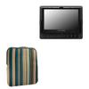BoxWave Case Compatible with Lilliput 665-O/P - Chic Pouch, Retro 70's Design Neoprene Slip Sleeve - City Lights view 1