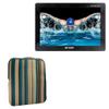 BoxWave Case Compatible with Viltrox DC-90 - Chic Pouch, Retro 70's Design Neoprene Slip Sleeve - City Lights view 1