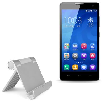 BoxWave Stand and Mount Compatible with Honor 3C 4G - VersaView Aluminum Stand, Portable, Multi Angle Viewing Sturdy