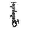 iBOLT AMPS IncrediBOLT 360 Clamp Heavy Duty Handlebar/Post/Pole/Rail Mount for Water Sports, Kayaking, Fishing, Boating Etc.- for Fish Finders Using The 3-Hole Pattern view 1