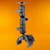 iBOLT AMPS IncrediBOLT 360 Clamp Heavy Duty Handlebar/Post/Pole/Rail Mount for Water Sports, Kayaking, Fishing, Boating Etc.- for Fish Finders Using The 3-Hole Pattern view 2