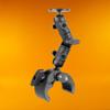 iBOLT AMPS IncrediBOLT 360 Clamp Heavy Duty Handlebar/Post/Pole/Rail Mount for Water Sports, Kayaking, Fishing, Boating Etc.- for Fish Finders Using The 3-Hole Pattern view 4