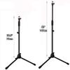 Upgrade Mini Projector Tripod Stand, Adjustable 29-57 inches Floor Stand Holder with Upgrade 360Swivel Ball Head for Webcam,Small Camera,Tray,Mini Projector view 2