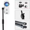 Upgrade Mini Projector Tripod Stand, Adjustable 29-57 inches Floor Stand Holder with Upgrade 360Swivel Ball Head for Webcam,Small Camera,Tray,Mini Projector view 3