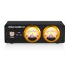 Douk Audio VU22 Dual Analog VU Meter Display DB Panel MIC+LINE Sound Level Meter (Black) view 2