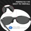 BLAZERBUCK Replacement Nose Piece Nose Pads for Oakley Activate OX8173 Eyeglasses - Black view 2