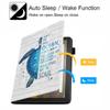 ERWYTYIOI Case for Kindle Fire 7 Tablet (9th/7th Gen, 2019/2017 Release) - Slim PU Leather Stand Flip Cover with Card Slot & Pencil Holder, Funny Words with Blue Sea Turtle on Rustic Wooden Board view 3