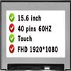 BTSELSS 40 Pins FHD 1920X1080 LCD Replacement for DELL DP/N: 0NM22V NM22V On Cell Touch Screen 15.6" Narrow Edge Display Panel (for Touch Version) view 1