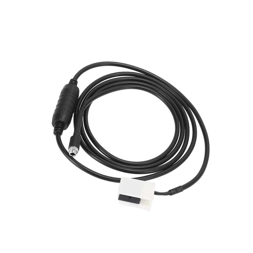 ACROPIX Radio Wire Terminal Car Female Aux Stereo Adaptor Fit for BMW 525i Abs - Pack of 1 Black White