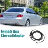 ACROPIX Radio Wire Terminal Car Female Aux Stereo Adaptor Fit for BMW 525i Abs - Pack of 1 Black White view 2