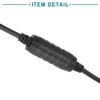 ACROPIX Radio Wire Terminal Car Female Aux Stereo Adaptor Fit for BMW 525i Abs - Pack of 1 Black White view 4