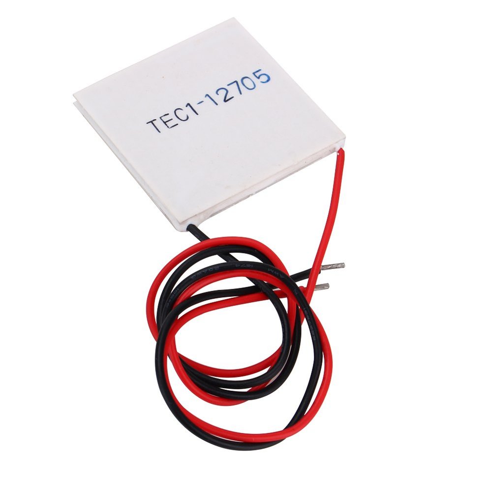 12V 5A Peltier Module TEC1-12705 Thermoelectric Cooling Plate for Electronics Heat Dissipation