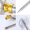 304 Stainless Steel Lightning Rod, Roof Outdoor Villa Lightning Protection Lightning Arrester, Industrial Grade Lightning Arrester (Color : Three balls, Size : 1500mm) view 4