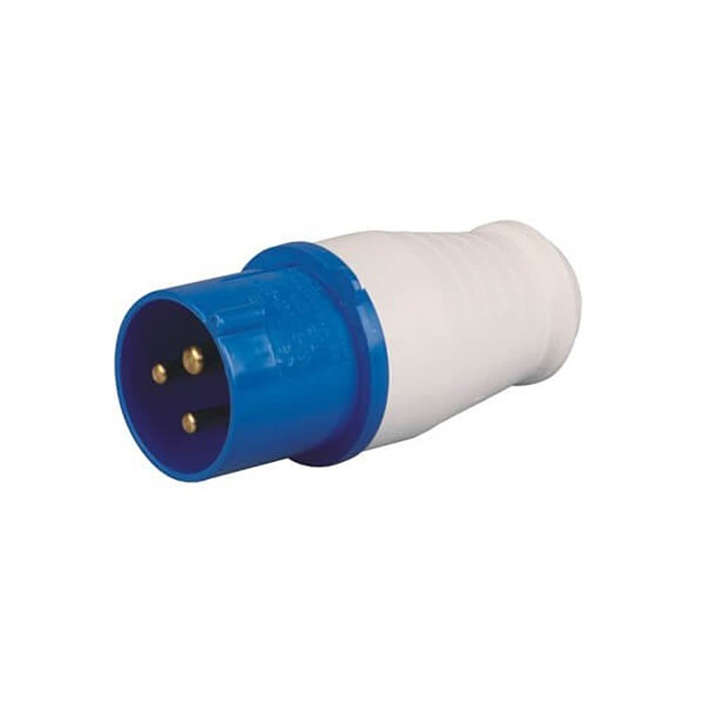 Industrial Powe Plug Connector,16A 3 Pin Connector 220V-250V 2P+E Waterproof IP44 Waterproof Aviation Male Industrial Connector IEC60309 Standard