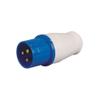 Industrial Powe Plug Connector,16A 3 Pin Connector 220V-250V 2P+E Waterproof IP44 Waterproof Aviation Male Industrial Connector IEC60309 Standard view 1