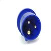 Industrial Powe Plug Connector,16A 3 Pin Connector 220V-250V 2P+E Waterproof IP44 Waterproof Aviation Male Industrial Connector IEC60309 Standard view 2