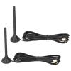 EVTSCAN 2Pcs Suction Cup Antenna High Gain 2.4G 3dbi Waterproof SMA Male Connector Antenna for Router Wireless Module view 3