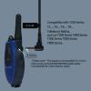 HYS 2.5mm 2-Way Radio Headset, G Shape Earphone with PTT Microphone, Walkie Talkie Earpiece for Motorola Talkabout T200 T400 T600 T800 T260TP MH230R MR350R FRS/GMRS Talkabout radios(Packing of 2) view 2