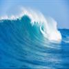 BELECO 8x6ft Fabric Big Ocean Waves Photography Backdrop Tropical Summer Sea Wave Backdrop Blue Sea Surfing Wave Water Sport Background Wallpaper Children Baby Surfing Birthday Party Photo Props view 1