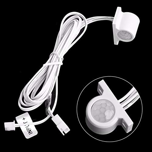 Automatic On Off LED Strip PIR Body Motion Sensor Switch DC 12V